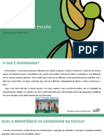 Inclusão Na Escola - Diversidade PDF