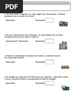 Problemas Multiplicaciones