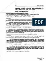 Las Inundaciones en La Cuenca Del Segura en Las Dos Últimas Décadas Del Siglo Xx. Actuaciones de Prevención