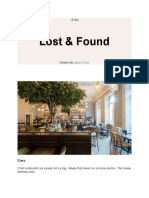 Lost & Found