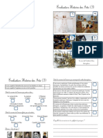 Evaluation Histoire Des Arts 16 À 20