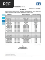 Tabela Equivalencia Inversores WEG