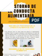 Plan Semanal Trastorno de La Conducta Alimentaria