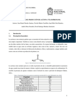 Primer Informe Acetona - Muñoz - Paredes - Mora - Martínez - Ortíz PDF