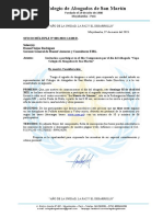 Oficio Invitacion Al Campeonato