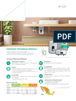 Ficha-Calentador-Instantáneo-Eléctrico Rheem PDF