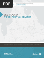 Travaux Exploration Miniere