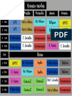 Horario de Tercero PDF