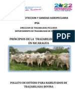 Folleto de de Estudio para Operadores Habilitados de Trazabilidad Bovina