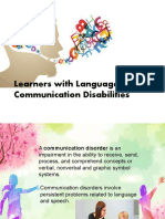 Learners With Language Disorders