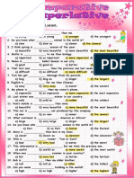 Comparative and Superlative