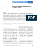 Potential of Plant Polyphenols To Combat Oxidative Stress Andinflammatory Processes in Farm Animals