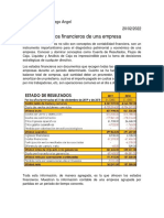 Estado Financiero de Una Empresa