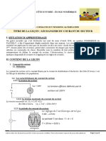 PC 4ème - L8 - Dangers Du Courant Du Secteur ASSEU