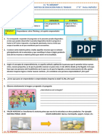 Evaluacion Diagnostica 1 Año