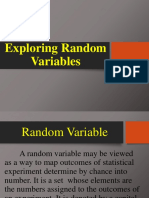 Statistics and Probabbility 11 - Random Variables and Probability Distributions PDF