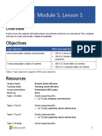 Word Associate Module 5 Tasks L1 To L5