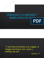 Tema 1 PPT Creados A Imagen y Semejanza de Dios