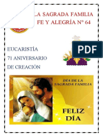 Eucaristía de 74 Aniversario