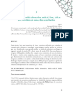 FOLETTO, Leonardo Feltrin. Midiativismo, Mídia Alternativa, Radical, Livre, Tática