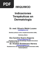 Imiquimod. Indicaciones Terapéuticas en Dermatología