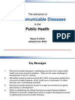 Introduction To Non Communicable Diseases