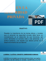 Etica en Seguridad Privada