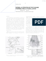 Hydrothermal Alteration Fushime Geothermal Field (Masahiko)