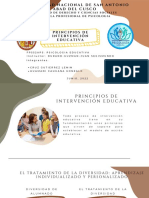 Principios de Intervención Educativa PDF