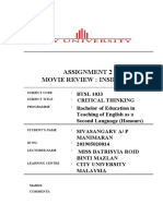 2020 Critical Thinking Assignment 2