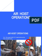 Air Hoist Operation