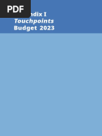 Touchpoint Budget PDF