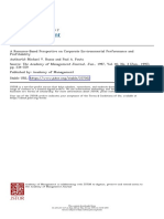 1997 - Russo, M. V., & Fouts, P. A. - A Resource-Based Perspective On Corporate Environmental Performance and Profitability.