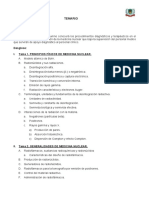 Temario - Medicina Nuclear v.2.0 PDF