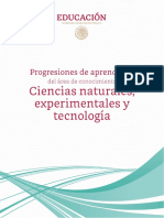 Progresiones de Aprendizaje - CNEyT PDF