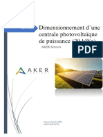 Dimensionnement PV 20kw