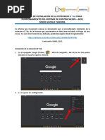 Manual Extension Chrome para SICO