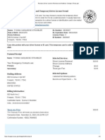 Receipt - Driver License Renewal and Address Change - Texas - Gov PDF