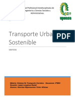 Sintesis Transporte Urbano Sostenible