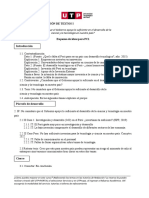 Esquema para PC1 y Versión Preliminar Avance Desarollo - 1