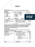 Problems - Cash Flow