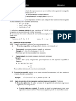 Ecuaciones e Inecuaciones PDF