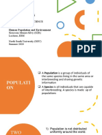 Final - Population and Environment