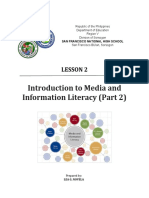 The Description of Media Literacy, Information Literacy and Technology Literacy