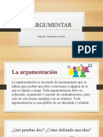 2 Argumentar