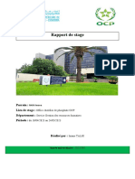 Rapport de Stage Ocp