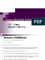 Susan Brownell Anthony: by Nina Stephanides