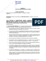 Carta de Presentacion de La Oferta - Formato 1 PDF