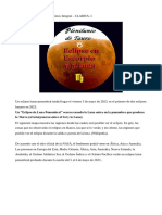 Informe Eclipse Penumbral de Luna 5 de Mayo 2023 Por Clarita Moreno