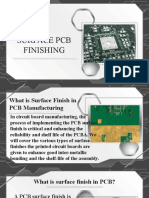 Finishing PCB Ict